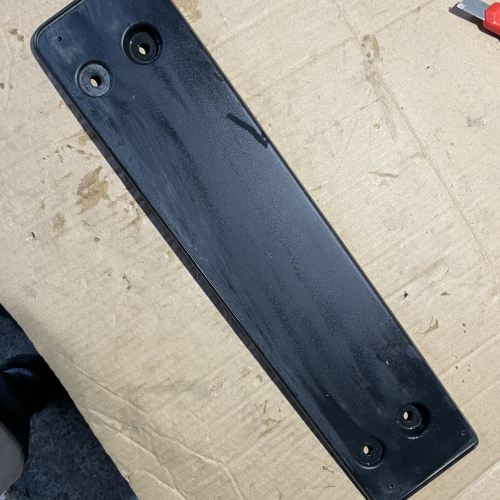 Предна Основа Регистрационен Номер 10A807287 Volkswagen ID.3 E11 pro