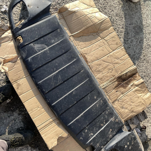 Добавка Спойлер под Предна Броня 7L5807061 Porsche Cayenne S 4.5 2005г 9PA