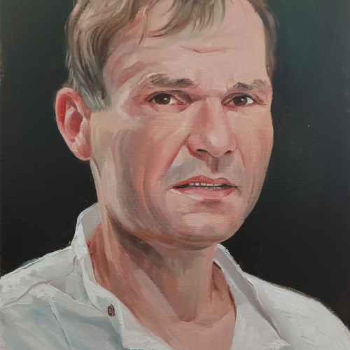 Портрет със с маслени бои