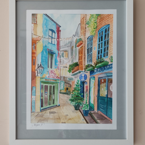 Акварел "Лондон III"