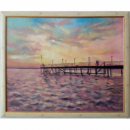 Залез при стария кей