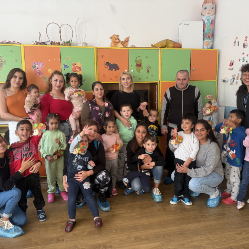 Ден с родители в група Мечо Пух